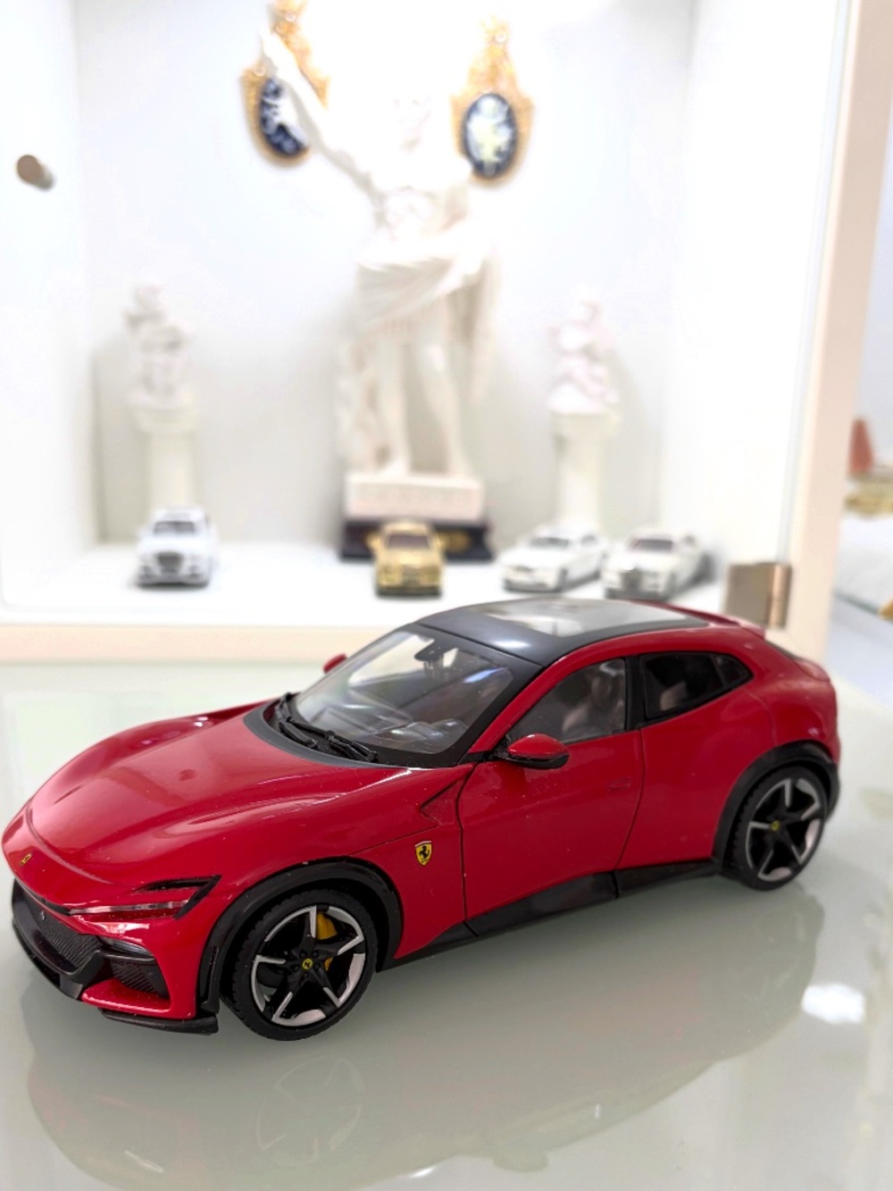 FERRARI Purosangue SUV Bburago Diecast Model in Red 1/24 (NEW NO BOX) $90 MSRP
